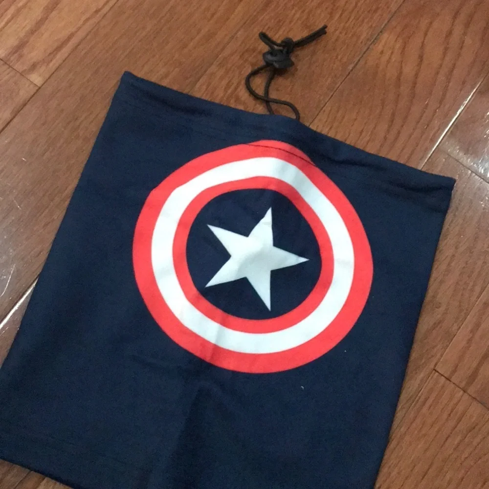 6/$20 New Captain America soft neck gaiter